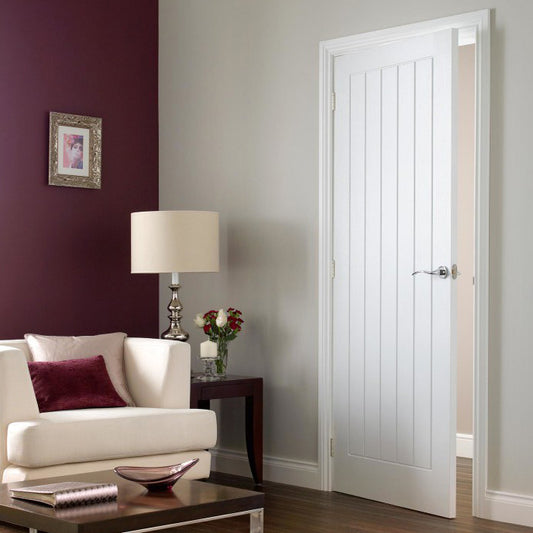 5 Panel Vertical Interior Moulded Door