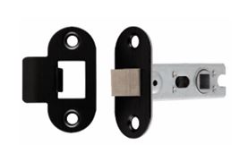 Standard latch Latch body & Keep Set (Black matt)
