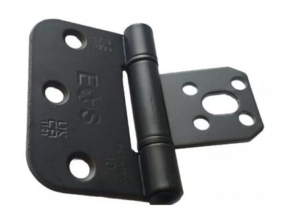 Alternative to National Hickman 44mm Black matt finish hinge set for 1 door