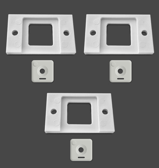 Female Keep & Adjuster (nylon) set of 3