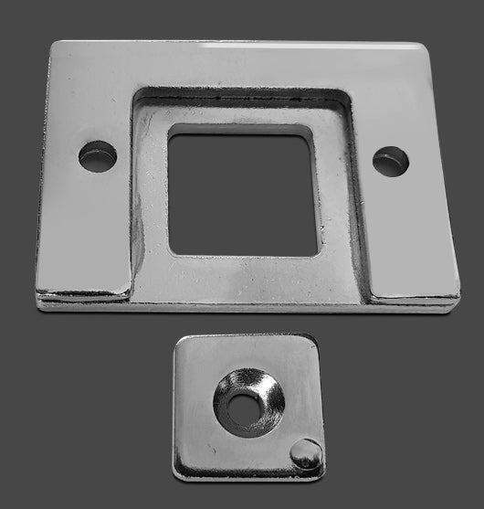 Female Keep & Adjuster (chrome)