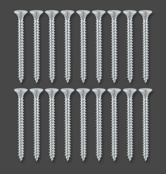 4.0 x 25mm Woodscrews - Pack of 18