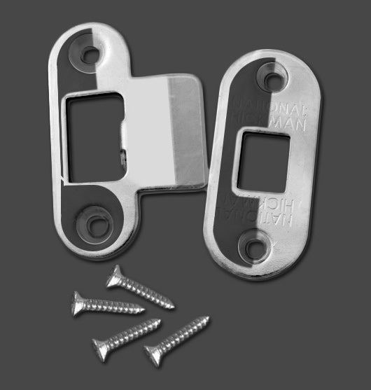Standard Latch Keep Set (chrome)